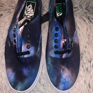 ✨Low top galaxy vans✨BRAND NEW WITH TAGS